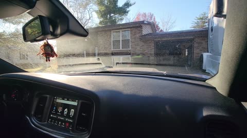 RIDING IN THE WONDER WOMAN THEMED DODGE CHARGER (2018)