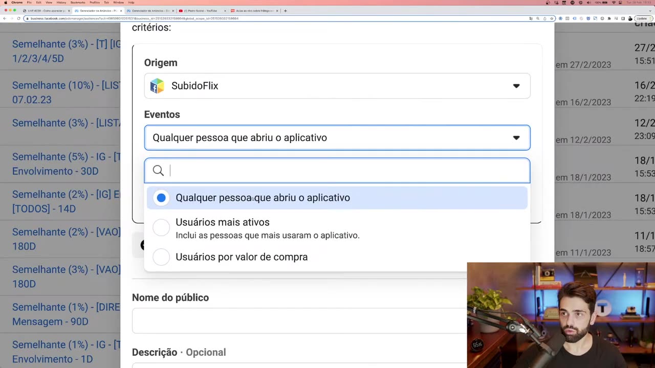 Live #228 - Como aparecer para as pessoas certas com anúncios no Facebook Ads