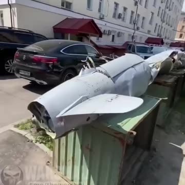 This is how the Kh-55 rocket looks close up, which russia launches into Ukraine.