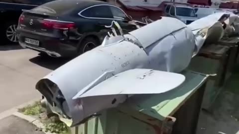This is how the Kh-55 rocket looks close up, which russia launches into Ukraine.