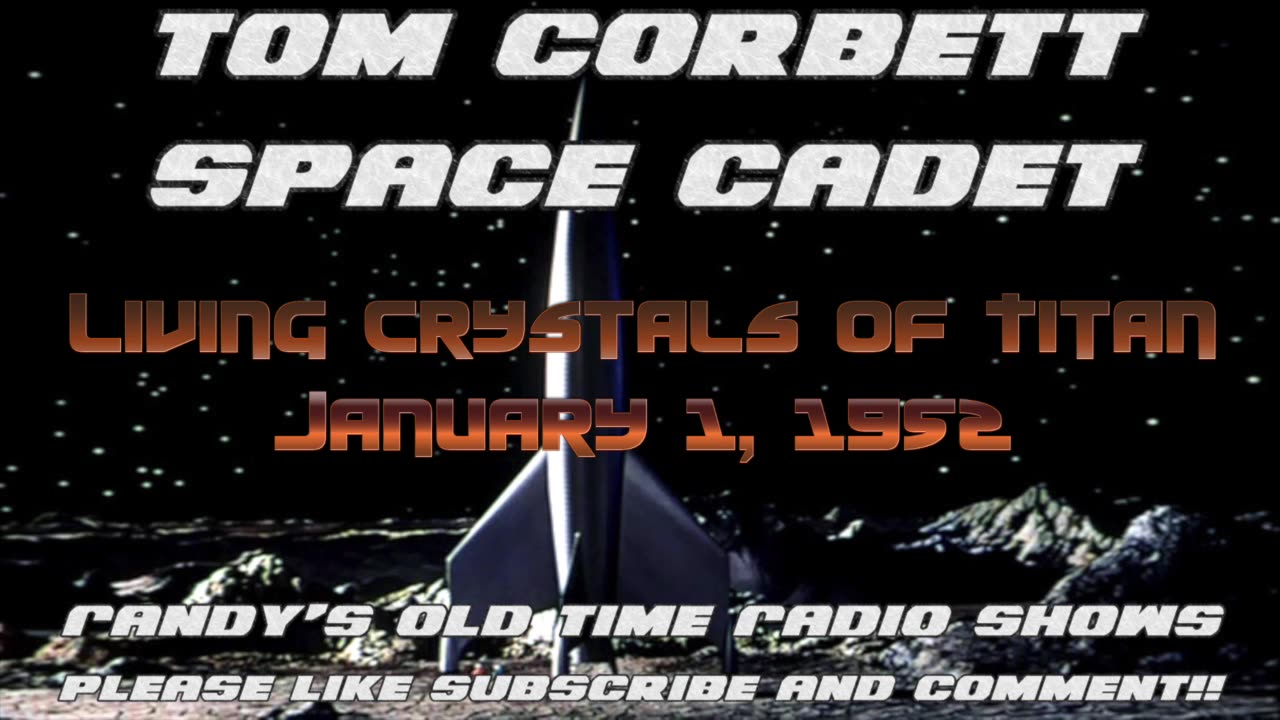 52-01-01 Tom Corbett Space Cadet Living Crystals Of Titan