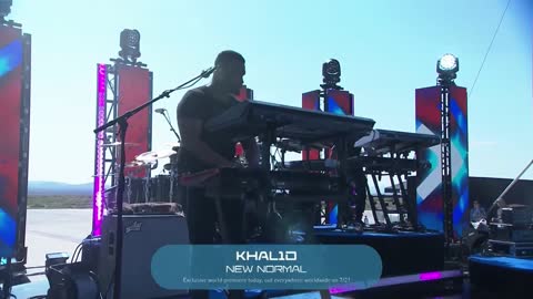 Khalid - New Normal (Virgin Galactic Performance)