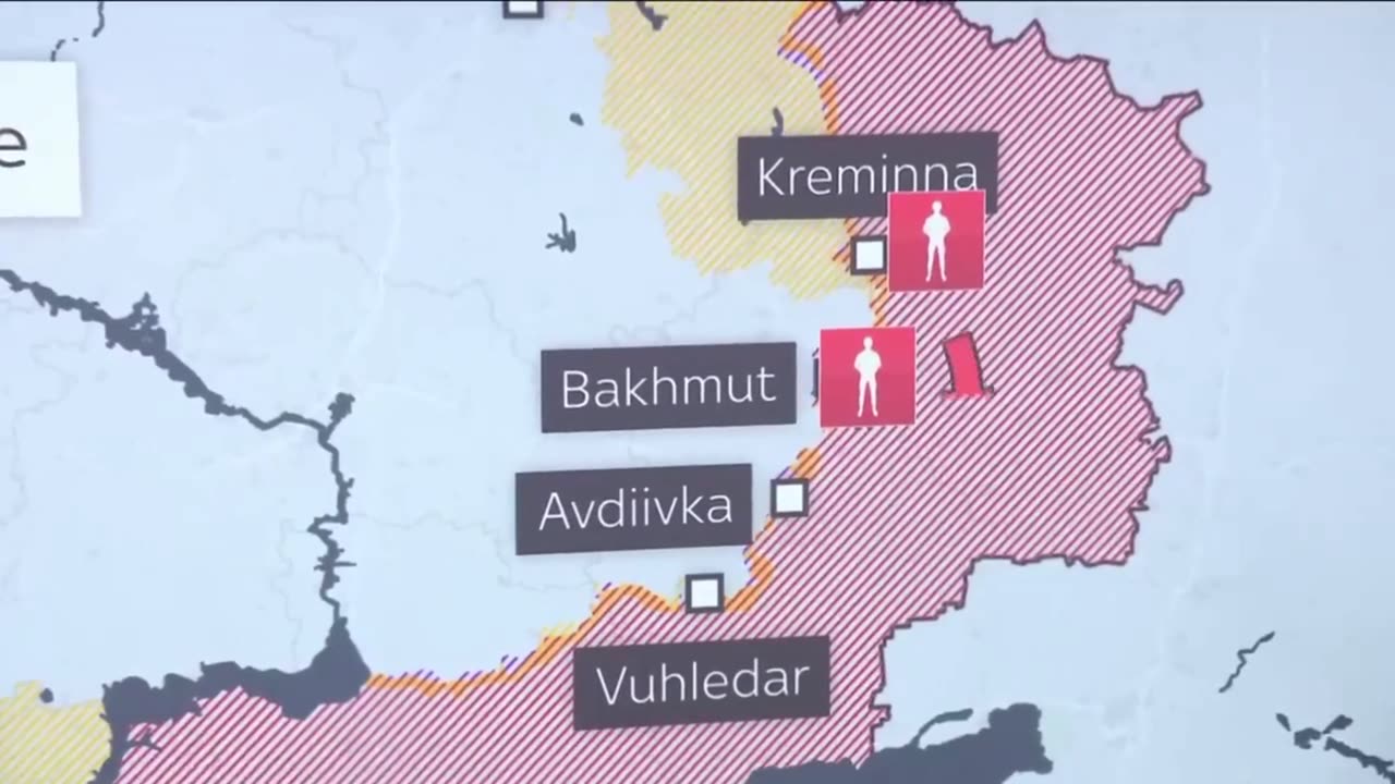 In Bakhmut the Russian offensive "is entering the final phase " .