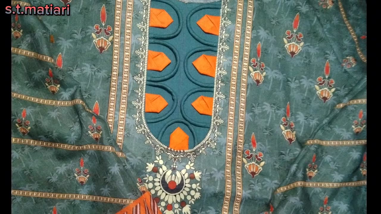 Clothes design kurti style neck design stacking unique stylish Towser pent and design