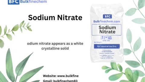 Sodium nitrate