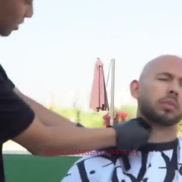 ANDREW TATE - TIPS $10K FOR A HAIRCUT!