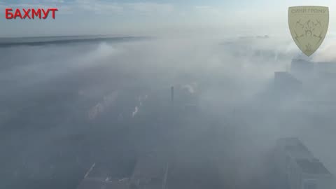 Incredible High Altitude Drone Footage of the Ruins of Bakhmut