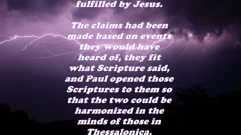 The Book of Acts 17:3 - Daily Bible Verse Commentary