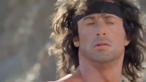 BEST MOVIE SCENE RAMBO 2 SYLVESTER STALLONE MOVIE