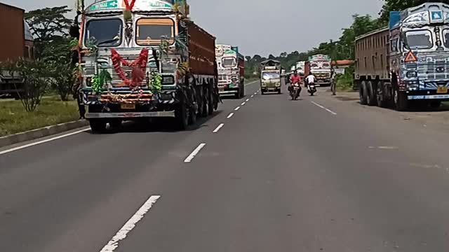 dengerous road in India