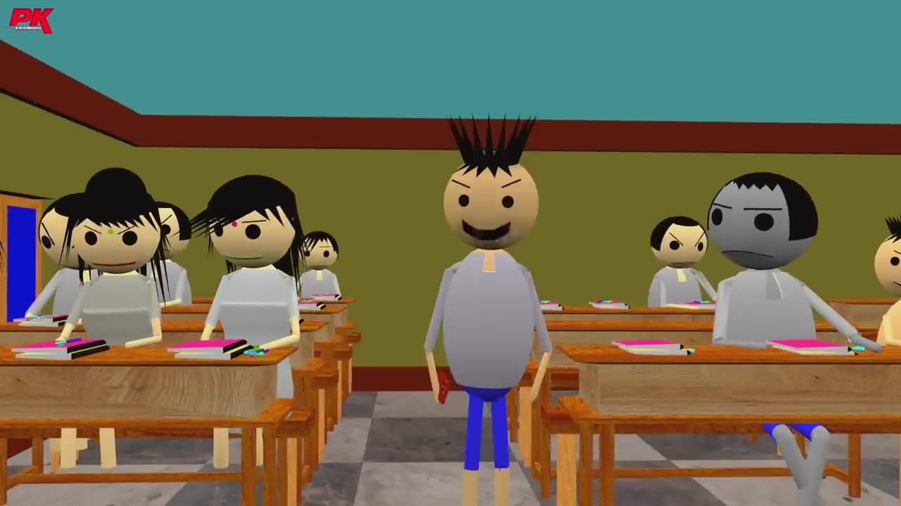Funny teacher student vedio