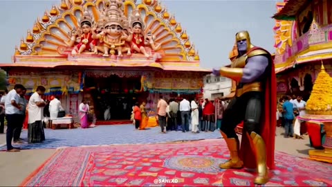 Avengers in Durga Puja