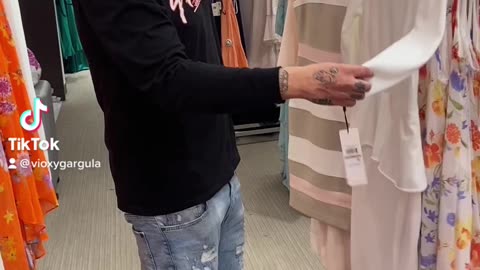 Buying clothes for your girl be like