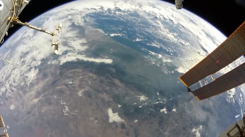 Action Cam Footage From Spacewalk