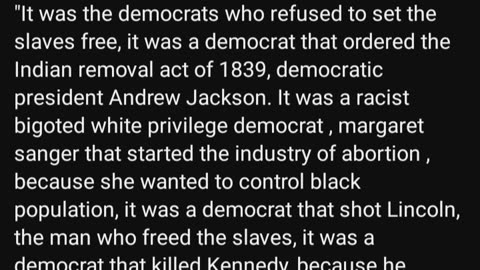 Why I'm not a Democrat
