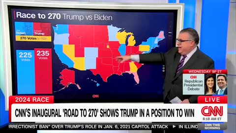 CNN political director warns of bleak electoral map for Biden