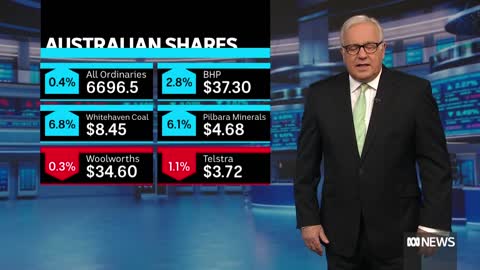 Rebounding resource prices edge Australian share market higher | Finance Report