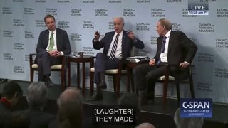 Biden was open about his bribery scheme with Ukraine...