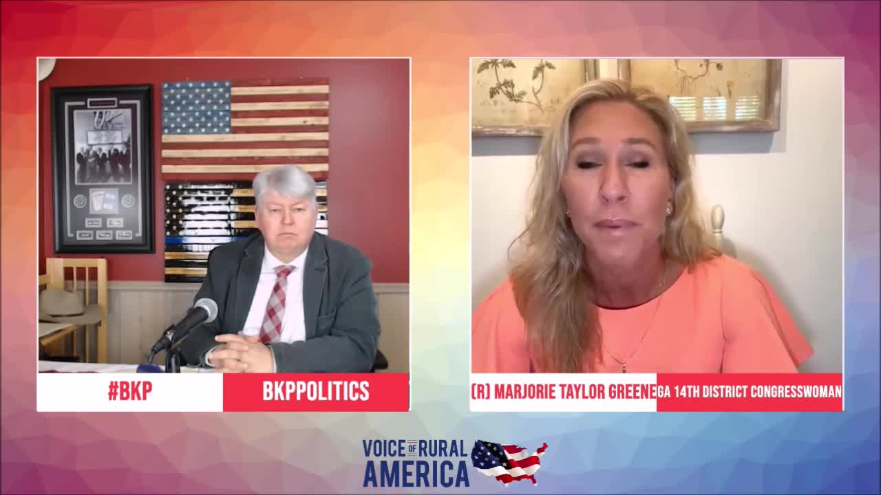 (R) Marjorie Taylor Greene-Ga 14th District Congresswoman joins #BKP Politics!