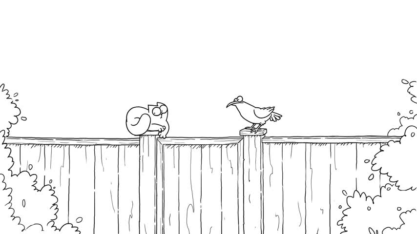 Crow - Simon's Cat SHORTS #79