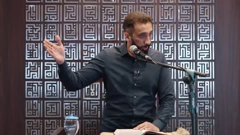 Noman ali khan bayan, motivation