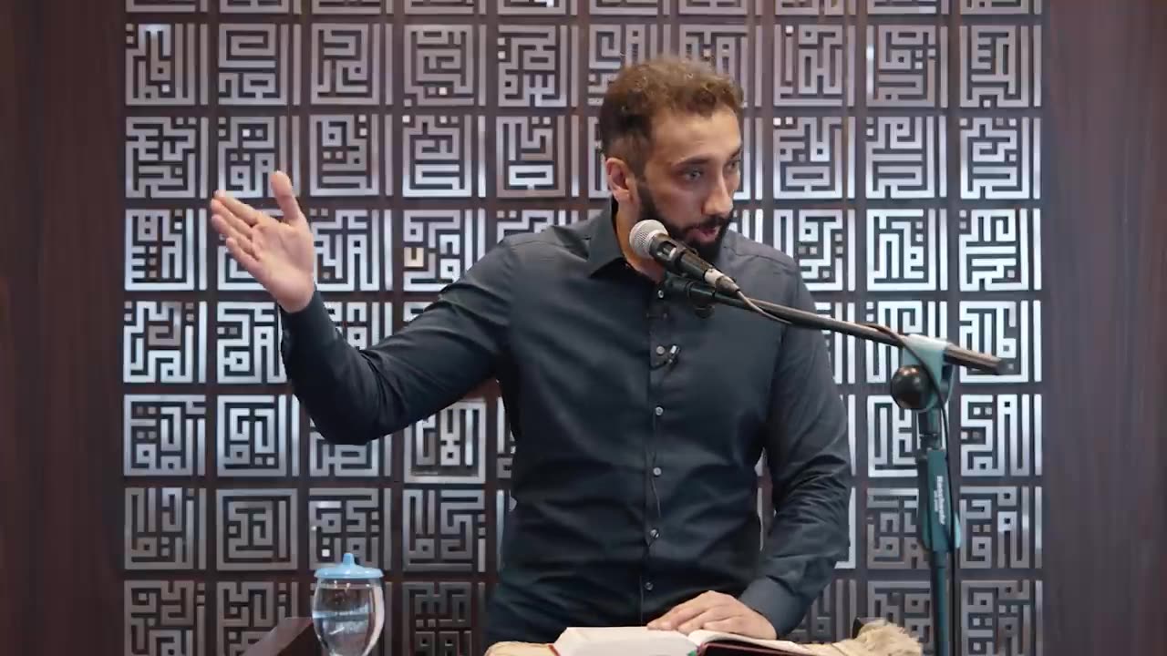 Noman ali khan bayan, motivation