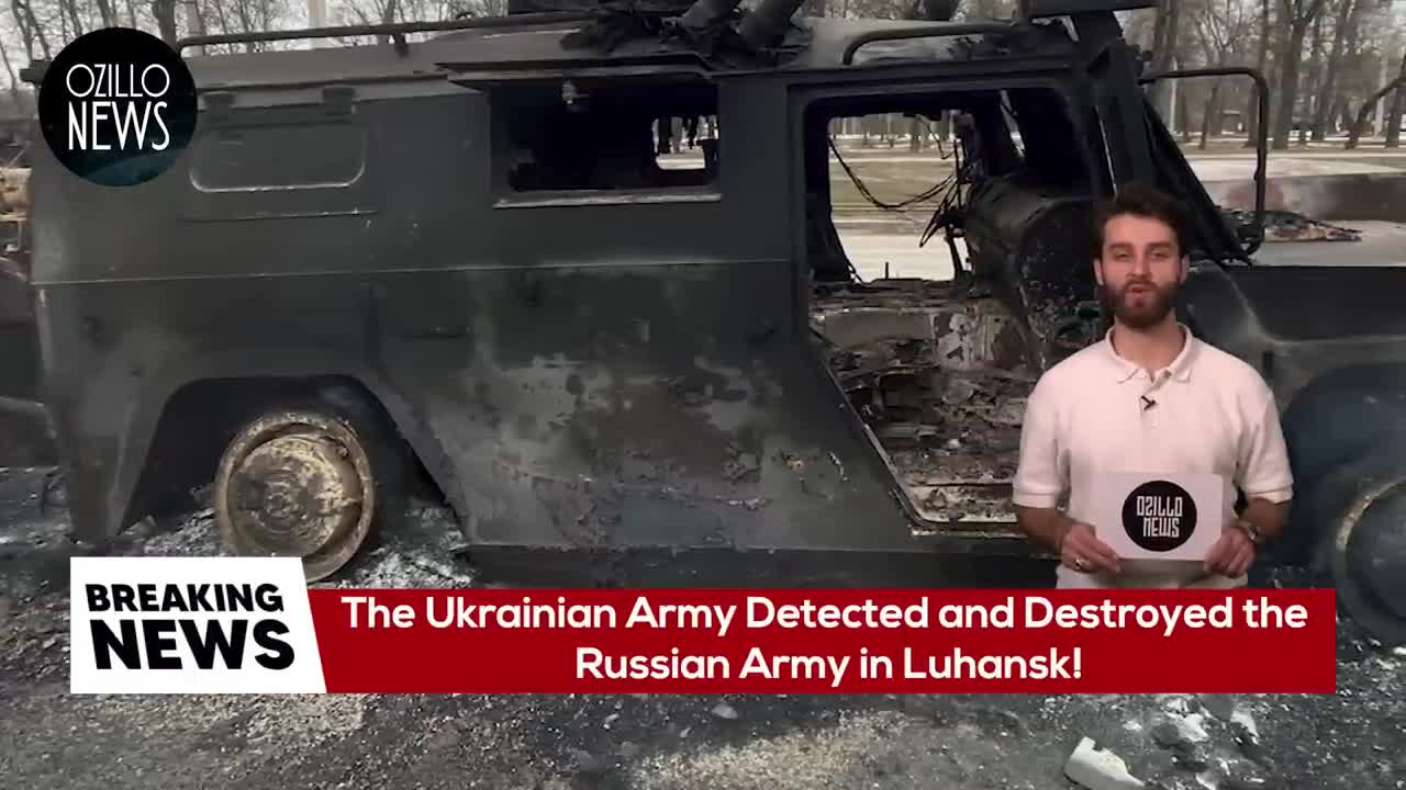 3 MINUTES AGO! The Ukrainian Army Detected and Destroyed the Russian Army in Luhansk!