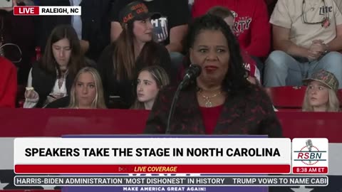 NOVEMBER 4 2024 FULL SPEECH: Alice Johnson Delivers Remarks in Raleigh, NC