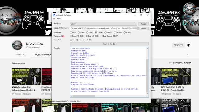 7 in 1 PS4 9.00 Jailbreak Hosts ESP8266 by Echo Stretch | Updated To GoldHEN 2.2.5b2