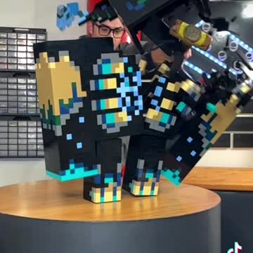 Destroying My LEGO Warden!