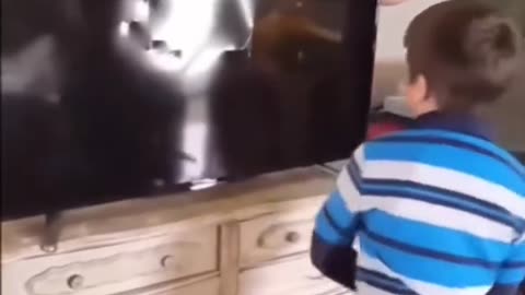 This is preety staged to show that kids behave like this near adults and adults do nothing.