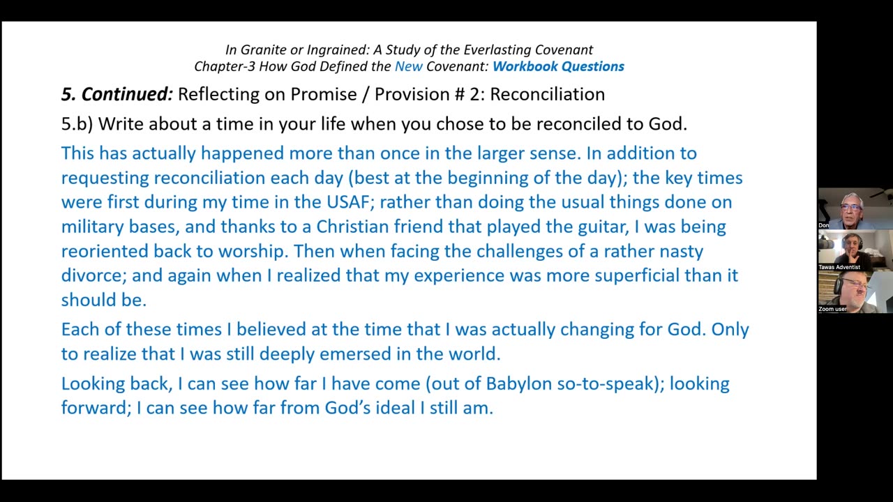 In Granite or Ingrained Chapter 3