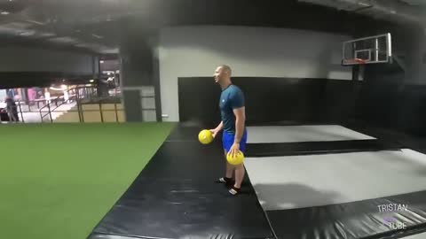 Tristan pissed at Andrew Tate for making him jump