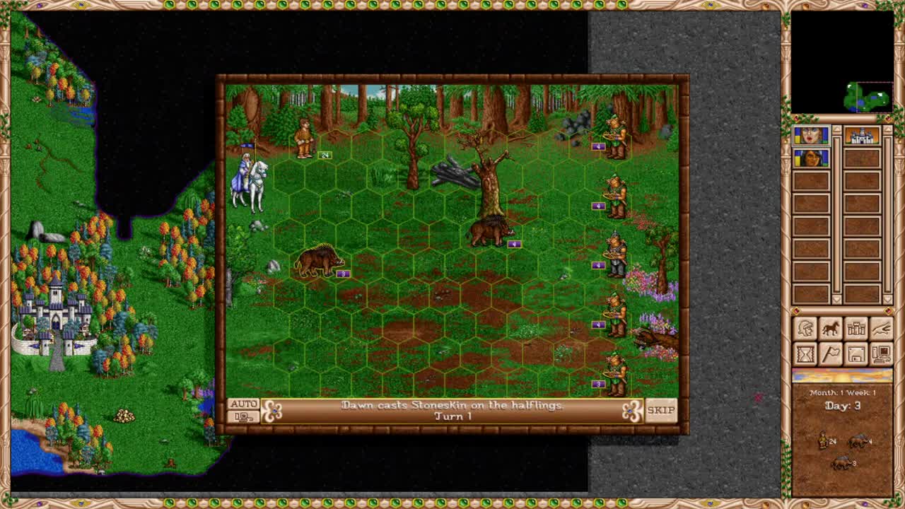 Intro to Heroes of Might and Magic 2 Campaign Gameplay