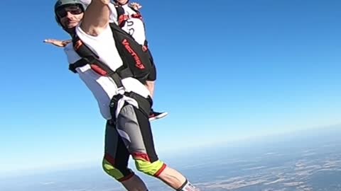 Guy Tries to Do Moonwalk in Air During Extreme Sports