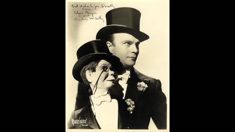 Edgar Bergen & Charlie McCarthy Shoe - Oct. 26, 1947 Richard Widmark