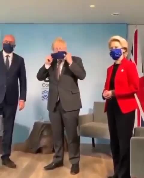 Mask EU politics