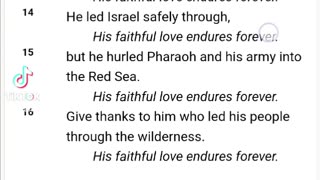 His Faithful Love