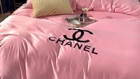 Bed four sets double coral duvet flannel and fleece sheets three sets
