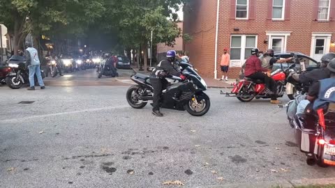Thunderguards MC Funeral Ride