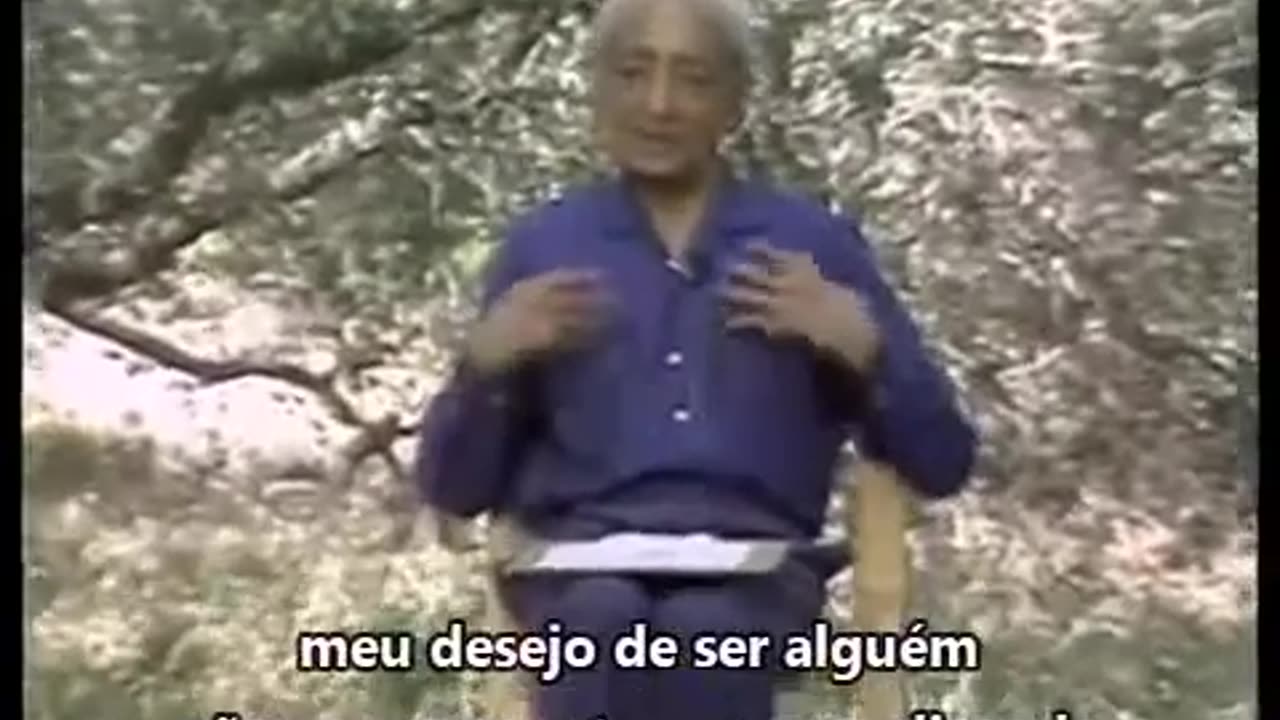 1º encontro de P&R - Ojai, 1985 - Jiddu Krishnamurti
