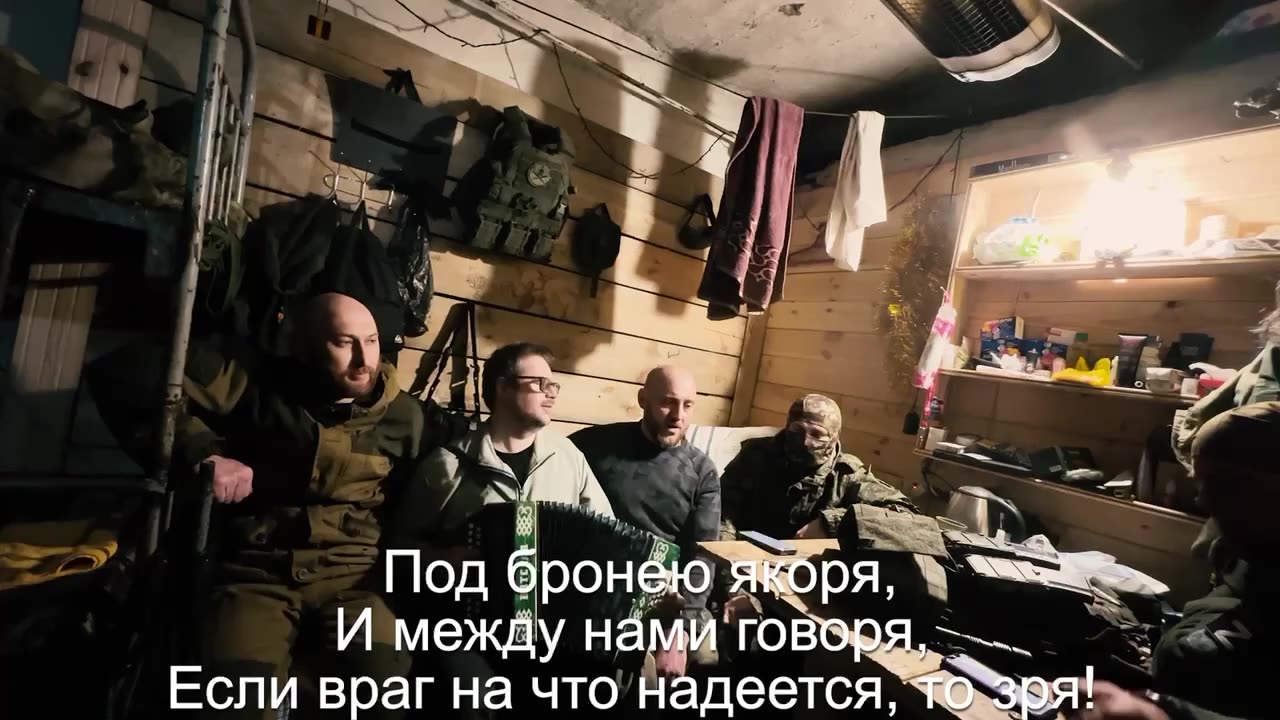 Naše země - píseň o ruských námořnících chránících Donbass