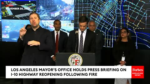 Los Angeles Authorities- All Lanes On I-10 Freeway Are Now Open