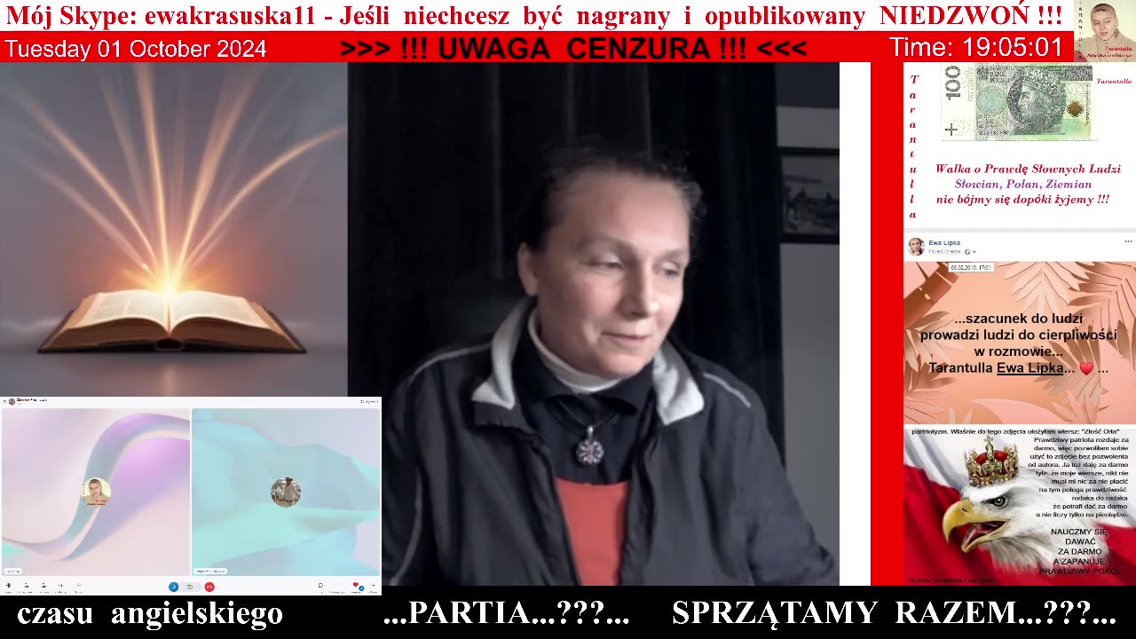 4943 - Anioł Zbyszek "Asen777" do mnie przed rozmową z Markiem 👮‍♀️ - 01.10.2024 rok