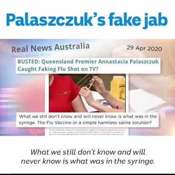 Politicians and Fake vaccine shots