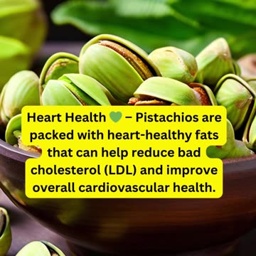 3 Amazing Benefits of Eating Pistachios 🌿✨