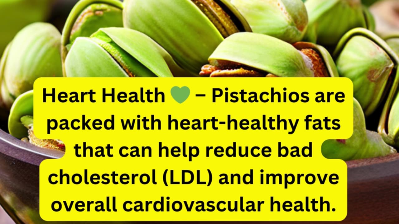 3 Amazing Benefits of Eating Pistachios 🌿✨