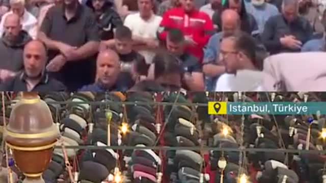 Ramadan's first Friday prayer around the world