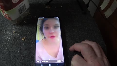 CHRISTINAS PHONE FLEW OFF THE COUNTER ---4--1-22