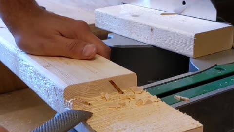 EASY miter saw lap joint